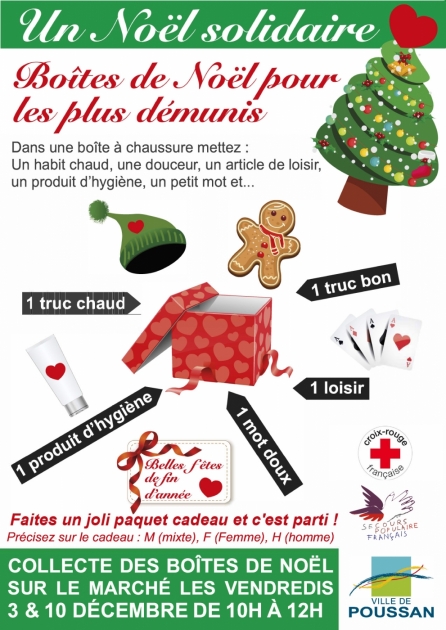 Affiche boite noel 21